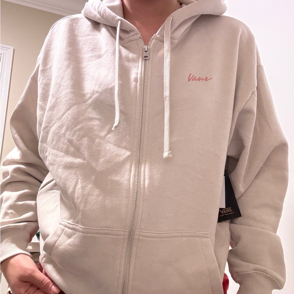 NWT Women’s Small Vans Cream Hoodie
